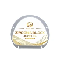 4D Pro többrétegű cirkóniumlemezes AG rendszer (71 mm)